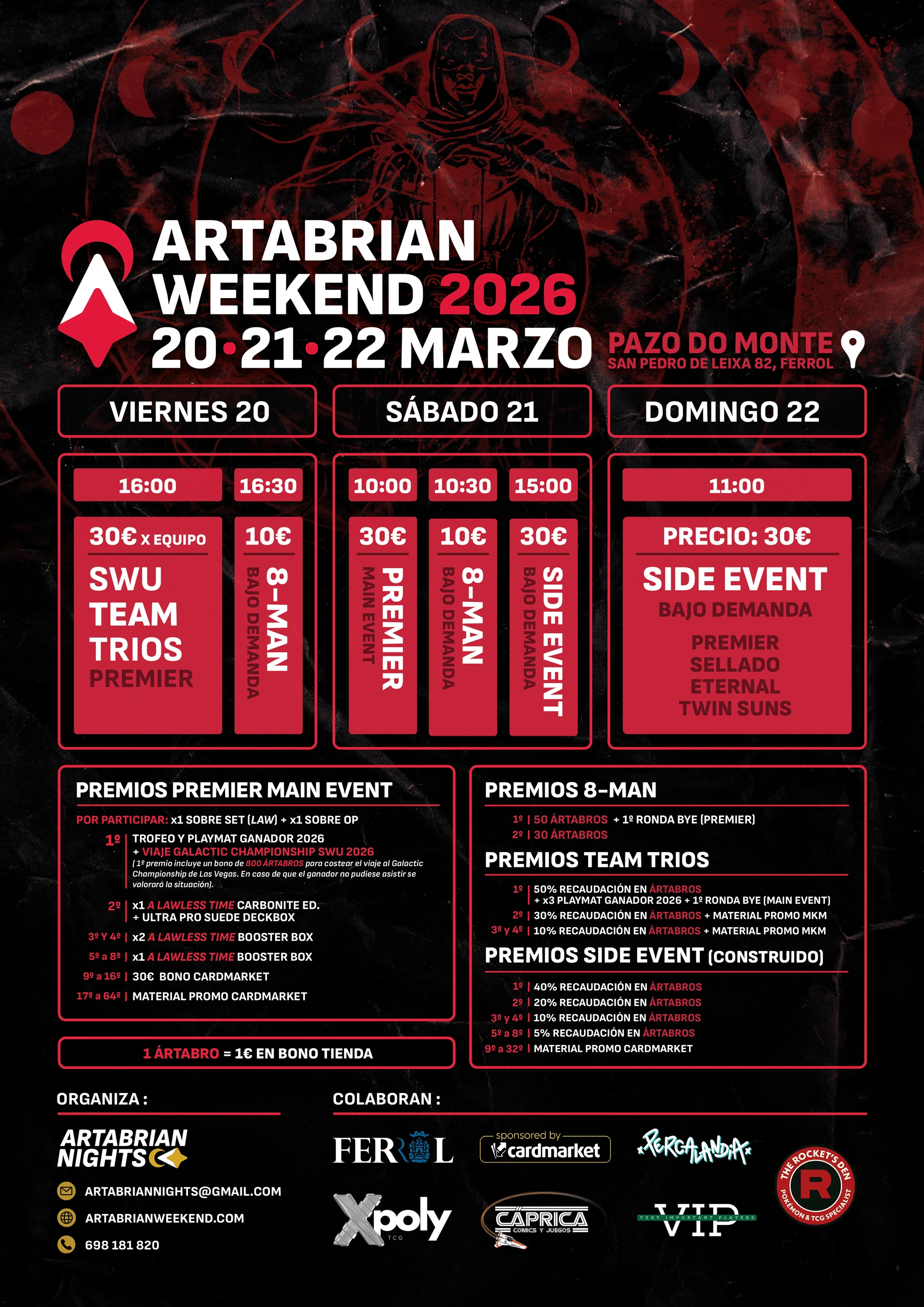 Cartel del Artabrian Weekend 2026 de Star Wars: Unlimited